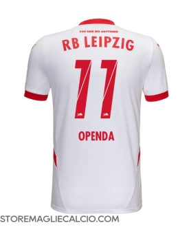 RB Leipzig Lois Openda #11 Maglia Gara Casa Repliche 2024-25